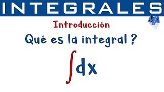 Integrales  Introducción [upl. by Ahouh]