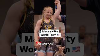 Macey Kilty makes the 2024 World Team at in dominating fashion with back to back tech falls 🇺🇸 [upl. by Garges]