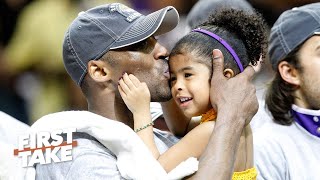 First Take remembers Kobe Bryant The NBA legend father and husband [upl. by Alger]