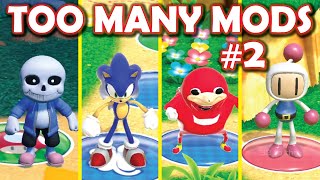 Mario Party Superstars SANS vs SONIC vs Meme Knuckles vs Bomberman FULL GAME Woody Woods [upl. by Alaehcim]