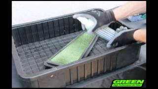 Green Filter USA  Filter Cleaning Demonstration [upl. by Sirrap]