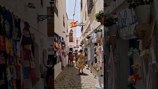 Walk through the Most Beautiful White Village in Andalucía Spain 🌺 MOJÁCAR 🇪🇦 almeria travel [upl. by Ahsei]