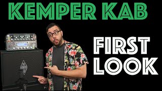 Kemper Kab Kemper Kone Speaker Imprints First Look [upl. by Fishman]