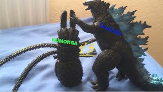 Godzilla VS Kumonga stop motion [upl. by Helfand]