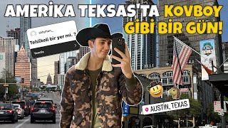 TEKSAS AUSTİN VLOG Amerika Teksasın Başkenti Austinde Bir Günüm Amerika Günlük Vlog Soru Cevap [upl. by Clara]