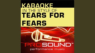 Sowing The Seeds of Love Karaoke With Background Vocals In the style of Tears For Fears [upl. by Eniladam]