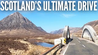 Is this the most scenic 20 minute drive anywhere in the UK The A82 in the Highlands of Scotland [upl. by Hochman389]