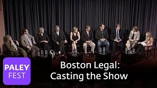 Boston Legal  David E Kelley on Casting the Show Paley Center 2006 [upl. by Atterahs205]