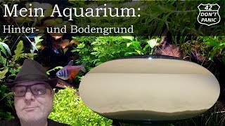 Hinter und Bodengrund  Mein Aquarium 6 [upl. by Erminia448]