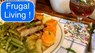 HEALTHY BUDGET MEAL  BARGAIN BUYS  FRUGAL LIVING VLOG [upl. by Lebasiram49]