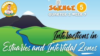 SCIENCE 5 Q2 WEEK 7  INTERACTIONS IN ESTUARIES AND INTERTIDAL ZONES [upl. by Kenley]