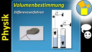 Physik  Volumenbestimmtung 4  Differenzverfahren  Rueff [upl. by Souvaine]