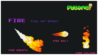 Fire Particles  Fire effect pygame  particles in pygame  python gamedev  shorts short ytshort [upl. by Callas]