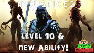 Injustice 2 unlock SubZero character level 10 and Barrier of Frost Ability [upl. by Dewie]