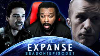 ITS FINALLY HERE THE EXPANSE SEASON 1 EPISODE 1 REACTION quotDulcineaquot [upl. by Euton64]