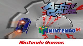 AeroGauge  エアロゲイジ Quick Gameplay Nintendo 64 [upl. by Nahtaneoj]