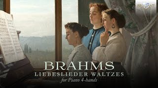 Brahms Liebeslieder Waltzes for Piano 4hands [upl. by Aneeled833]