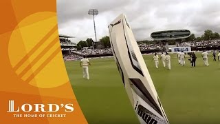 GoPro batting  Adam Gilchrists walk out at Lords  Access All Areas [upl. by Desirae397]