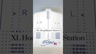 XL HoopMaster Station hoopmaster mightyhoops embroidery [upl. by Alys730]