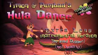 Luau The Lion Kings Timons Hula Dance Extra Long  Instrumental  Version [upl. by Naelopan]