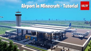 How to build an airport in Minecraft [upl. by Nurav]