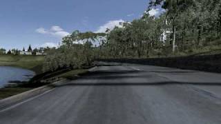 rFactor  BETA Update  Parramatta Park Project Drivers seat [upl. by Felita]