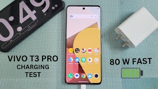 VIVO T3 PRO Charging Test 0 TO 100 🔋 80W Flash Charge ⚡️ IQOO Z9S PRO Charging Test 0 TO 100🔋 [upl. by Isis]