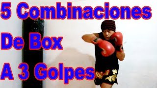 5 Combos de Box Faciles Que Puedes Aplicar en Cualquier Combate [upl. by Leugim]