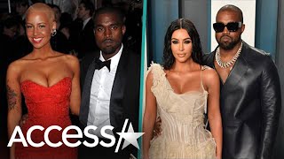 Kanye Wests Exes Explained Amber Rose Kim Kardashian amp More [upl. by Rexferd]