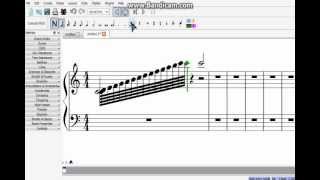 How to put glissando with sound on MuseScore [upl. by Ahsekyw]