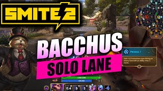 Bacchus has INSANE DAMAGE in SMITE 2 [upl. by Llerrem]