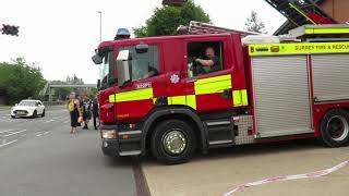 SFRS Guildfords Second Pump Responding [upl. by Dnomso]