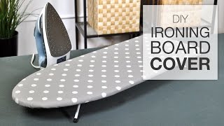 How to Make an Easy Ironing Board Cover [upl. by Atteloiv]