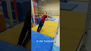 Turnhalle vs Zuhause 1 vereinfachte Klimmzüge turnen calisthenics tutorial [upl. by Leonor349]