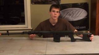 AampK SVD Dragunov Airsoft Sniper Review [upl. by Alilak]