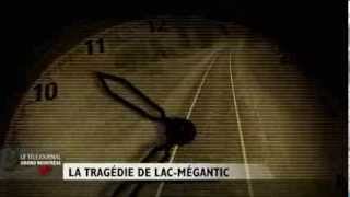 Reconstitution de la tragédie de LacMégantic [upl. by Yecniuq]