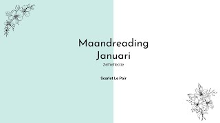 Maandreading januari 2024 zelfreflectie [upl. by Dira]