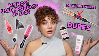 MY BEST AND WORST CURLY HAIR PRODUCTS OF 2023 [upl. by Notnilk]