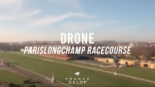 Presentation of ParisLongchamp racecourse drone view [upl. by Nnaeiram]