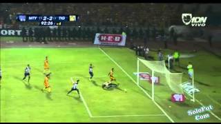 Monterrey vs Tigres 22 Cuartos de Final Copa Mx Goles y Penales [upl. by Fugere]