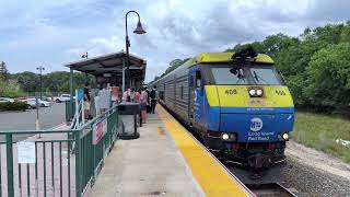 Long Island Rail Road Train 6005 at Speonk Sunday July 28 2024 [upl. by O'Conner450]