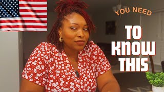 WHAT I WISH I KNEW BEFORE MOVING TO THE USA 🇺🇸FROM NIGERIA🇳🇬 Culture shock living conditions [upl. by Beaumont643]