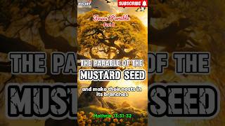 The parable of the Mustard seed bible shorts gospel parablesofjesus [upl. by Nairdad]