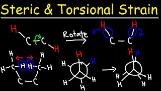 Torsional Strain and Steric Strain [upl. by Vincenz]