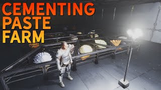 CEMENTING PASTE FARM in ARK Survival Ascended  COOP  EP19 [upl. by Ayanal]