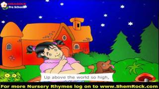 Nursery Rhymes Twinkle Twinkle Little Star Songs with lyrics [upl. by Nottap]