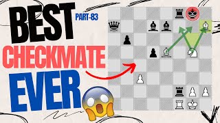 Best checkmate ever part83 Chess Opening amp Middle Game Chess tactics chessgame [upl. by Urbanus]