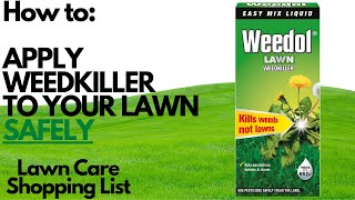 How To Apply Weedkiller To Your Lawn  Weedol  BEGINNERS GUIDE  How To Clean Knapsack Sprayer [upl. by Anawaj]