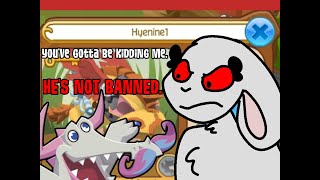 Animal Jam Hyenine1 isnt banned 13 [upl. by Enitsirt]