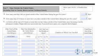 Learn How to Fill the N400 Form Application For Naturalization [upl. by Riobard]